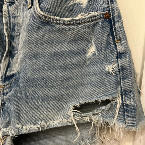Agolde parker vintage cutoff short in swapmeet - Picture 7 of 7